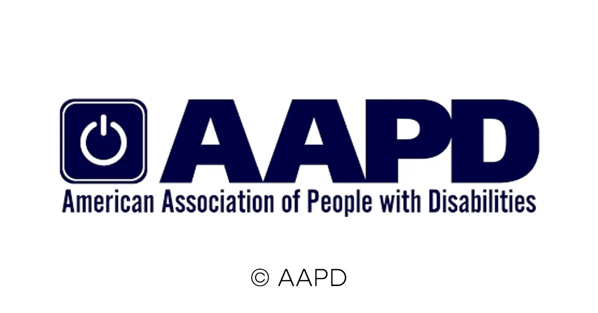 American Association of People with Disabilities social media share