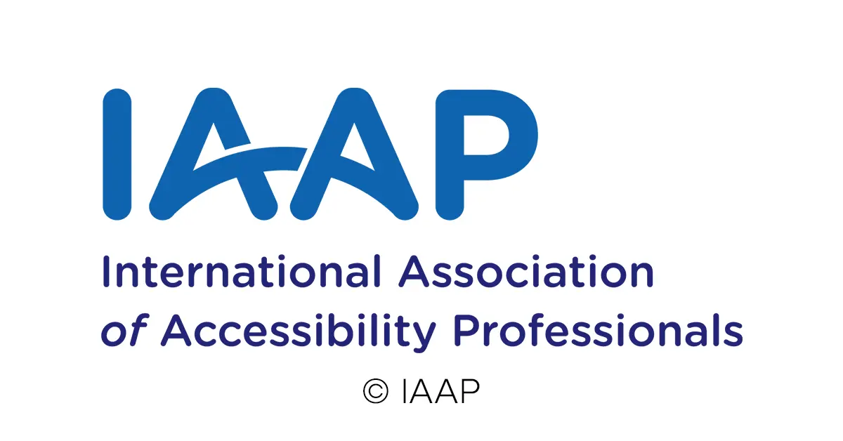 International Association of Accessibility Professionals social media share