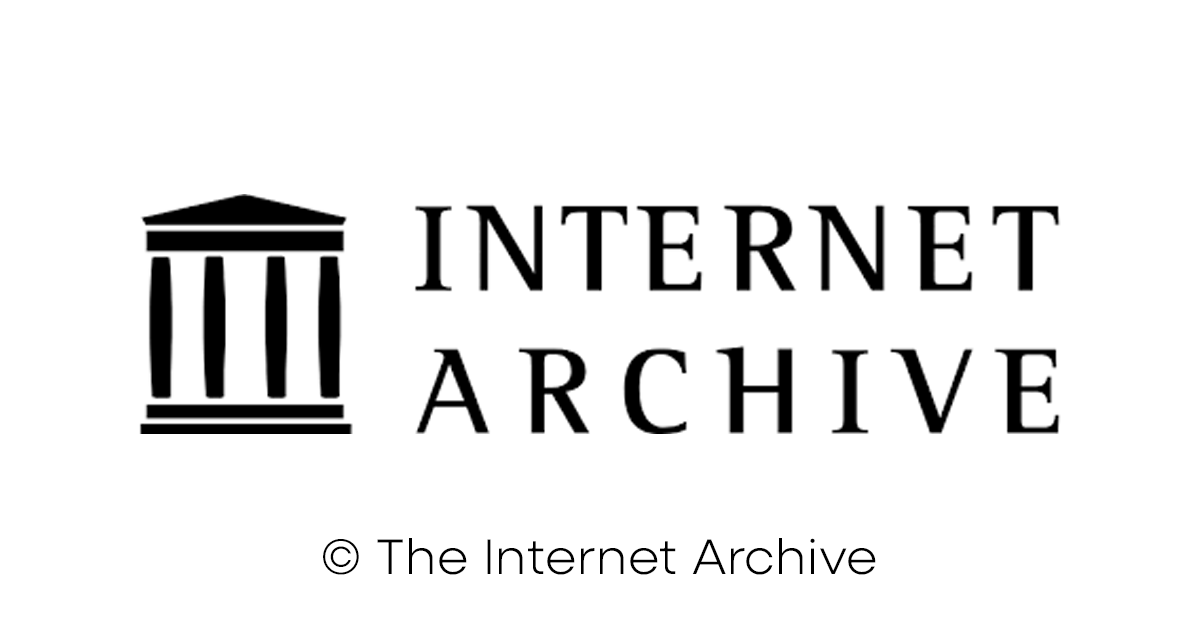 Internet Archive social media share banner