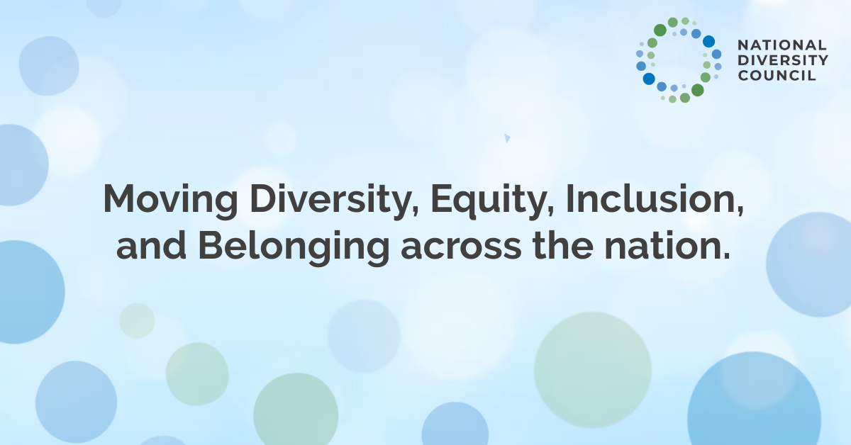 National Diversity Council social media share banner